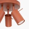 Lampa sufitowa z regulacją RING SL.1509 potrójna terakota