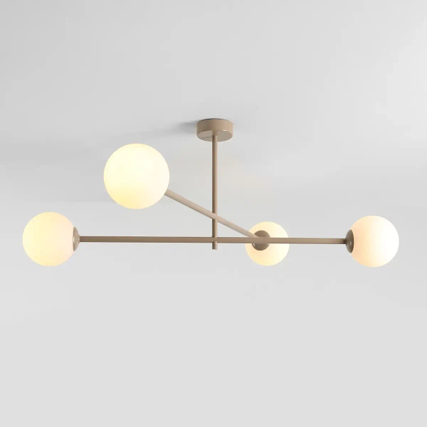 Sufitowa lampa kulista Pinne 1080PL_L17 bubbles beżowe