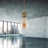 Dekoracyjna ŻARÓWKA industrialna 11403F  Globo LED A60 E27 klasyczna 4W 200lm 230V 2000K biała ciepła