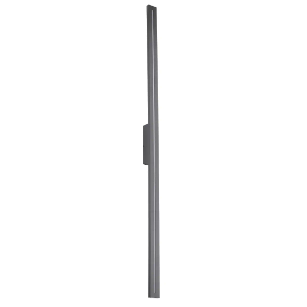 Zewnętrzny liniowy kinkiet Linea M 18176 LED 3000K IP65 szary