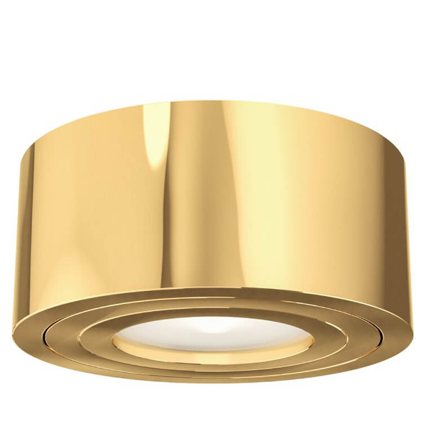 Spot sufitowy Rullo Gold Mini plafon LED 5,5W 3000K złoty do biura