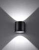 Kinkiet LAMPA ścienna SL.0048 metalowa OPRAWA tuba czarna