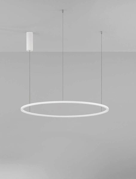 Loftowa lampa wisząca TOLUCA LE42784 do holu LED 48W 3000K biała