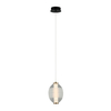 Wisząca lampa metalowa Rinot PND-45372-1-WH-CL LED 8W 3000K transparentna