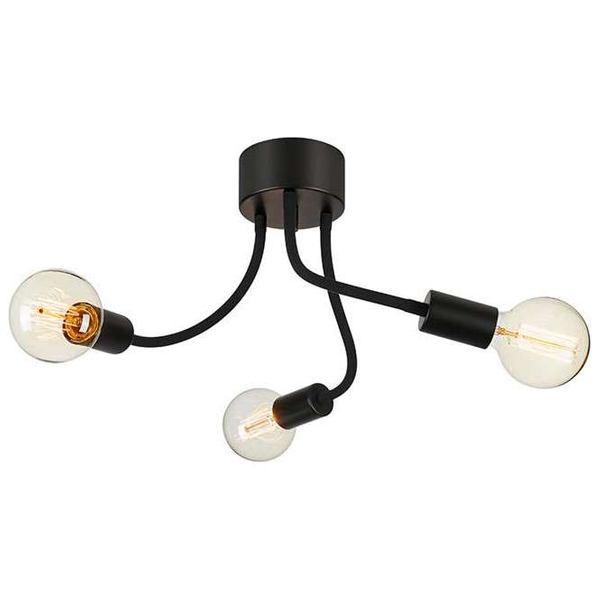 Loftowa LAMPA sufitowa MEDUSA 107930 Markslojd metalowa OPRAWA industrialny plafon peszel wysięgniki czarne