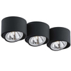 Sufitowa lampa natynkowa LUMOS 3 70256302 Kaspa spot ruchome reflektorki czarne