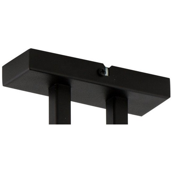 LAMPA sufitowa PRO 32147 Sigma abażurowa OPRAWA czarna złota
