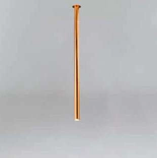 Podtynkowa LAMPA sufitowa ALHA T 9076 Shilo metalowa OPRAWA do zabudowy sopel tuba miedź