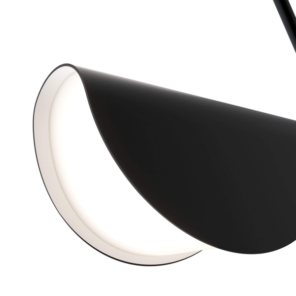 Lampa wisząca ruchoma Mollis MOD126PL-01B minimalizm czarna