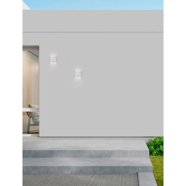 Lampa ścienna do ogrodu CALMERO LE75220 LED 5W 3000K IP54 biały