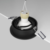 Sufitowa lampa wpuszczana Atom DL023-2-01B regulowana czarny