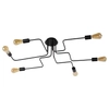 Lampa sufitowa LESTER 21112/06/30 industrialna bulbs pająk loft czarny