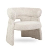 Nowoczesny fotel wypoczynkowy MADAME MM001501100359 beżowy tkanina 74cm