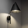Ścienna lampa do czytania CONO 10041 stożkowa czarny