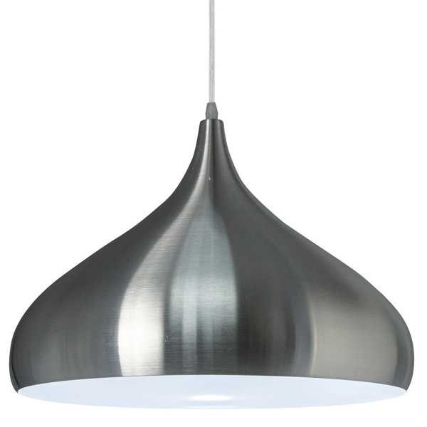 Industrialna LAMPA wisząca 8112/1-02 Elem loftowa OPRAWA metalowa kropla zwis aluminium