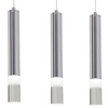 LAMPA wisząca ICE ML323 Milagro zwis OPRAWA listwa sufitowa LED 25W 4000K tuby sople chrom
