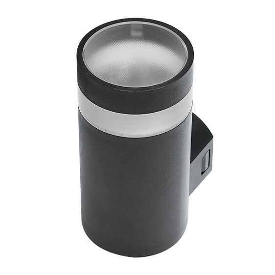 Elewacyjny kinkiet tuba Jason AZ5218 LED 9W 4000K IP65 szara
