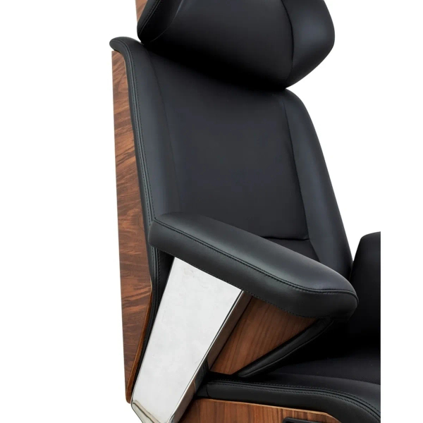 Fotel biurowy czarny COMANDOR ergonomiczny regulowany KH1501100309