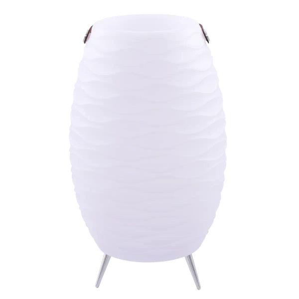 Lampa ogrodowa z głośnikiem Boombox AZ4665 Azzardo LED 5W 3000K IP44 biała