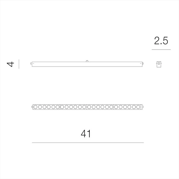 Lampa do systemu szynowego Kira AZ5176 LED 18W 1-fazowa czarna