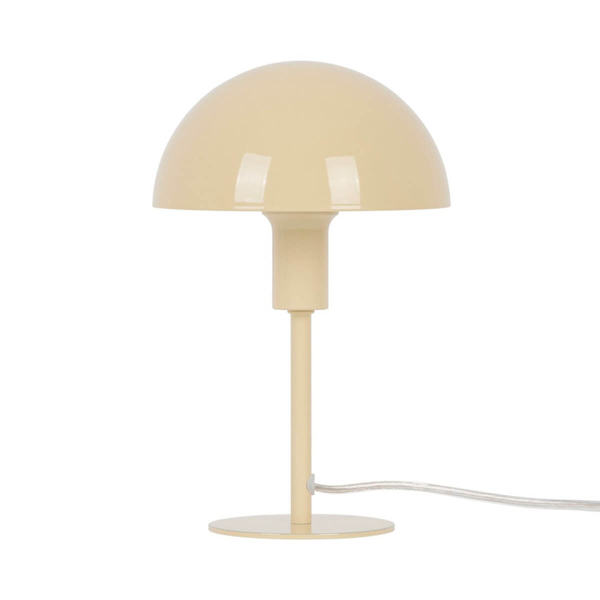 Stołowa lampka do gabinetu Ellen 2213745026 grzybek żółty