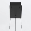 Metalowy żyrandol Seraph QN-SERAPH-LP-L-BLK LED 57W 3000K matowy czarny