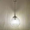 Wisząca lampa kulista Tamara TAM0150-IP44 szklana na łańcuchu IP44 chrom