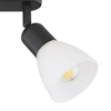Sufitowa lampa z regulacją Malta LP-877/2W BK Light Prestige metalowa czarna biała