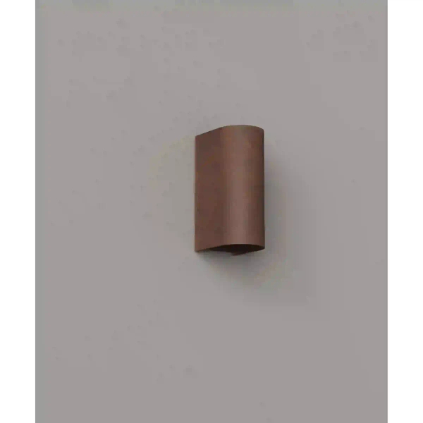 Lampa na elewację góra-dół BADIA brązowa W0470 2xLED 12W 3000K IP65 ogrodowa