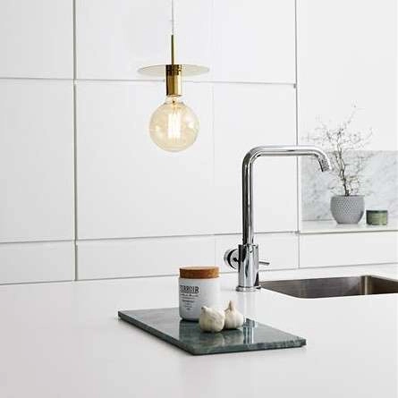 LAMPA wisząca DISC 106150 Markslojd metalowa OPRAWA zwis na przewodzie mosiądz