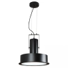 Loftowa wisząca lampa 1644  do salonu tuba regulowana czarny