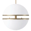 Wisząca lampa nad stół Sfera SMP0094-3 Step LED 36W kule złota