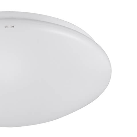 Plafoniera do salonu Stig 04137 Ideus circle dysk biały