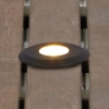 Oczko wpuszczane Garden 107284 LED 0,8W 3000K IP44 na balkon czarne