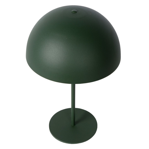 Biurkowa LAMPKA stojąca SIEMON 45596/01/33 Lucide stołowa LAMPA metalowa kopuła zielona