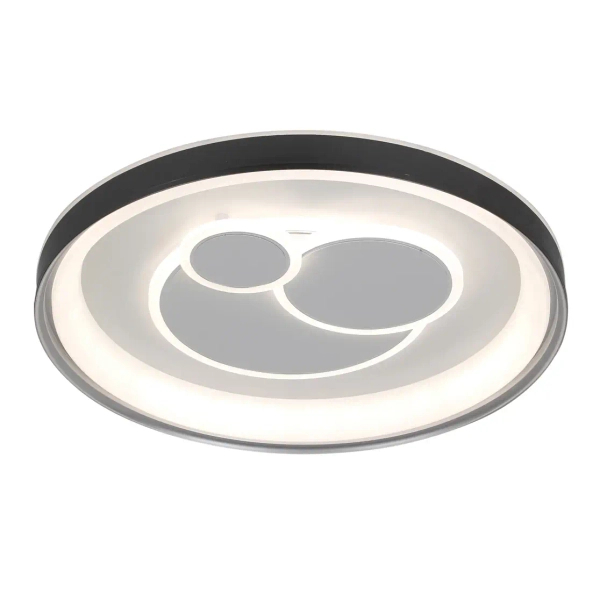 Plafon ledowy Florina PLF-54205-BK-WH LED 46W 3000-6500K czarny