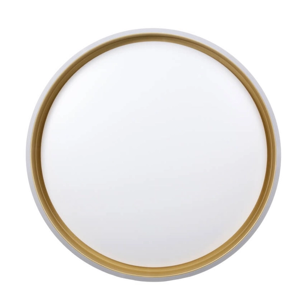 Okrągły plafon Florida 13-11343 LED 24W 4000K czarny złoty