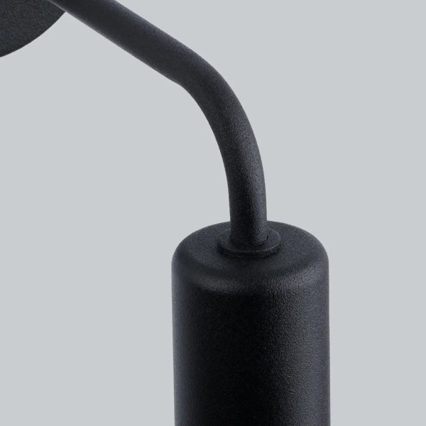 Pojedynczy kinkiet ścienny Norah SL.1449 Sollux metalowy czarny