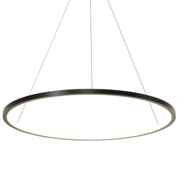 Nad stół wisząca lampa PL0150-BK LED 35W CCT pierścień czarny