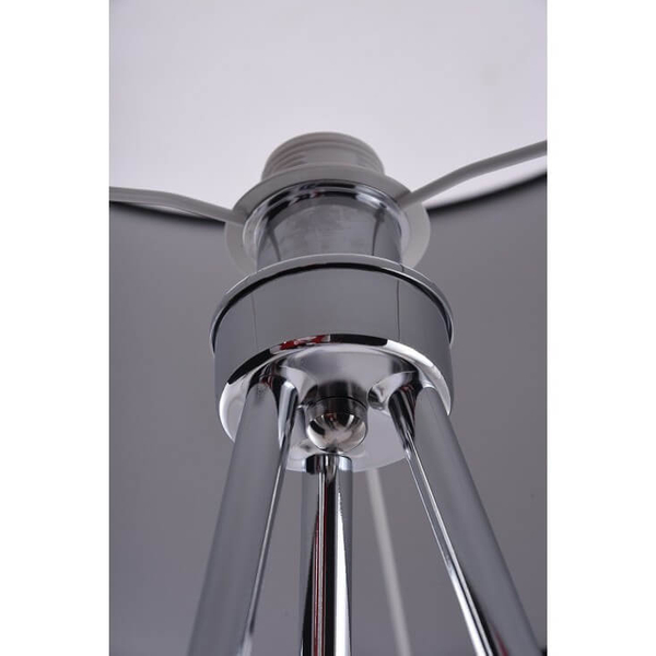 Lampa stojąca Finn AZ1039 podłogowa na trójnogu do salonu czarna chrom