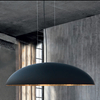Loftowa lampa wisząca Canoe 7926 czarna nad łóżko do sypialni
