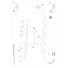 Wielopunktowa lampa sufitowa RING SL.1505 tubki regulowane oliwkowe