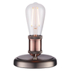 Nocna lampka żarówka Hal 76355 retro miedziany cyna