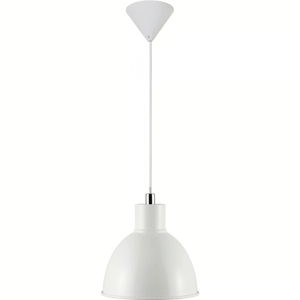 Wisząca lampa nad stół POP 45833001 kopułowa biały