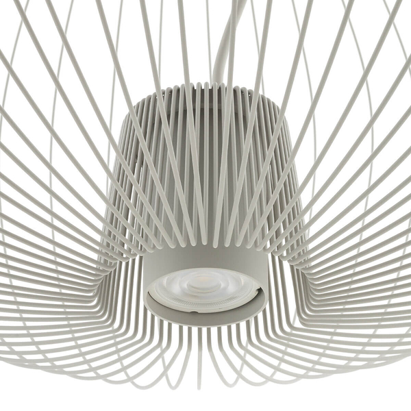 Lampa wisząca Pumpkin 11251 Nowodvorski pojedyncza do kuchni jedwabisty szary