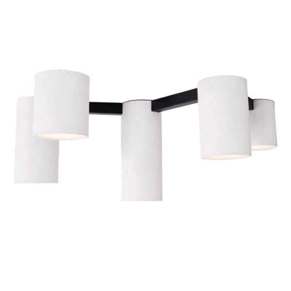 Sufitowa lampa wielopunktowa Laxer C0230 Maxlight tuby biały czarny
