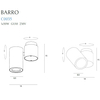 Downlight sufitowy BARRO C0035 Maxlight do salonu metalowy czarny