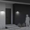 Podłużna lampa zewnętrzna słupek Glide O437FL-01GF1 wtykowy grafitowy