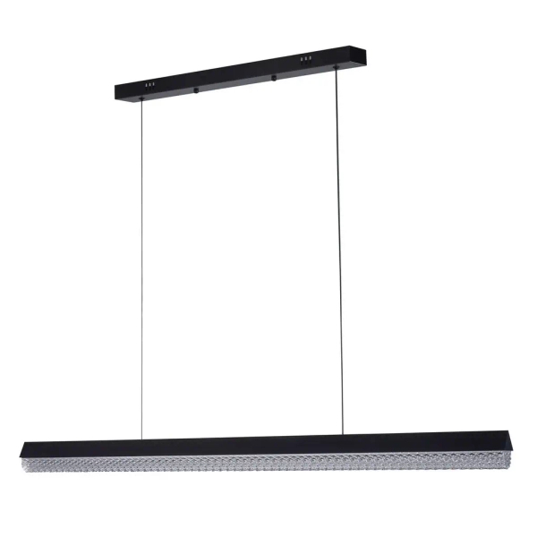 Wisząca lampa listwa ANABELLA ST-8501 black LED 12W 3000K czarna