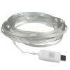 Łańcuch świąteczny girlanda 324405 LED 10W RGB USB z pilotem przezroczysty